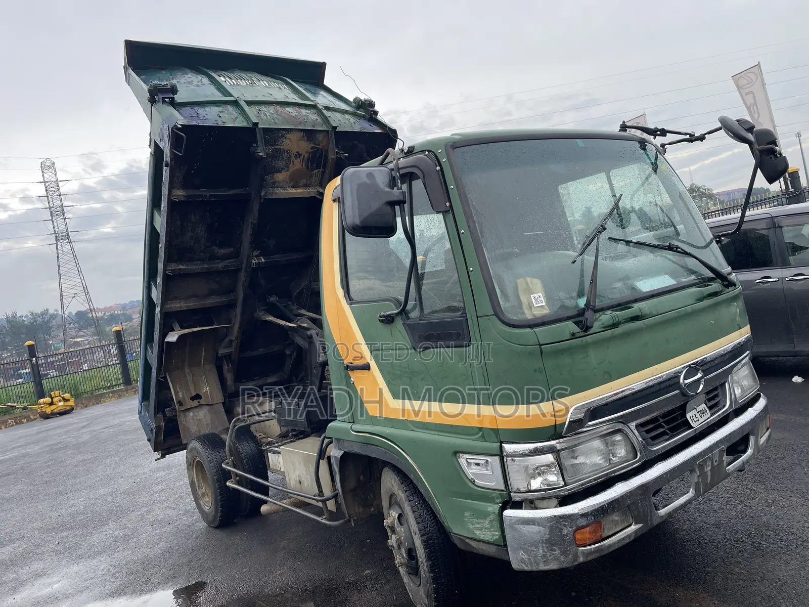 Hino Dumper Green in Color