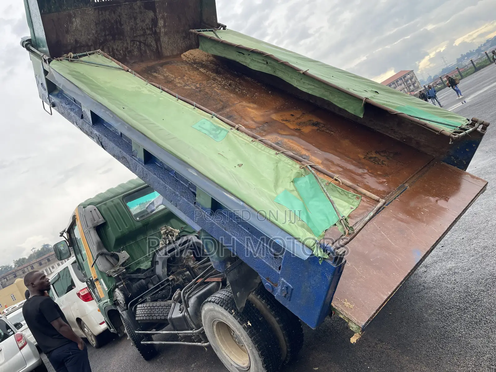 Hino Dumper Green in Color