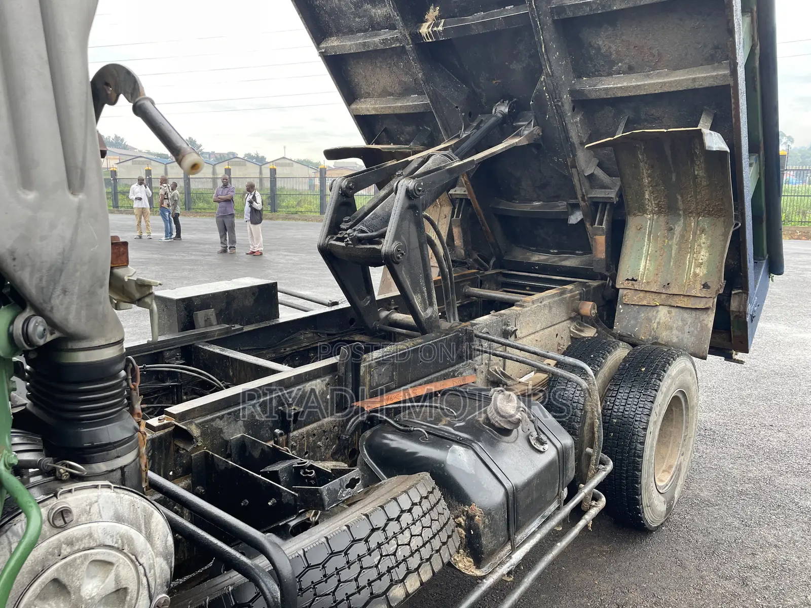 Hino Dumper Green in Color