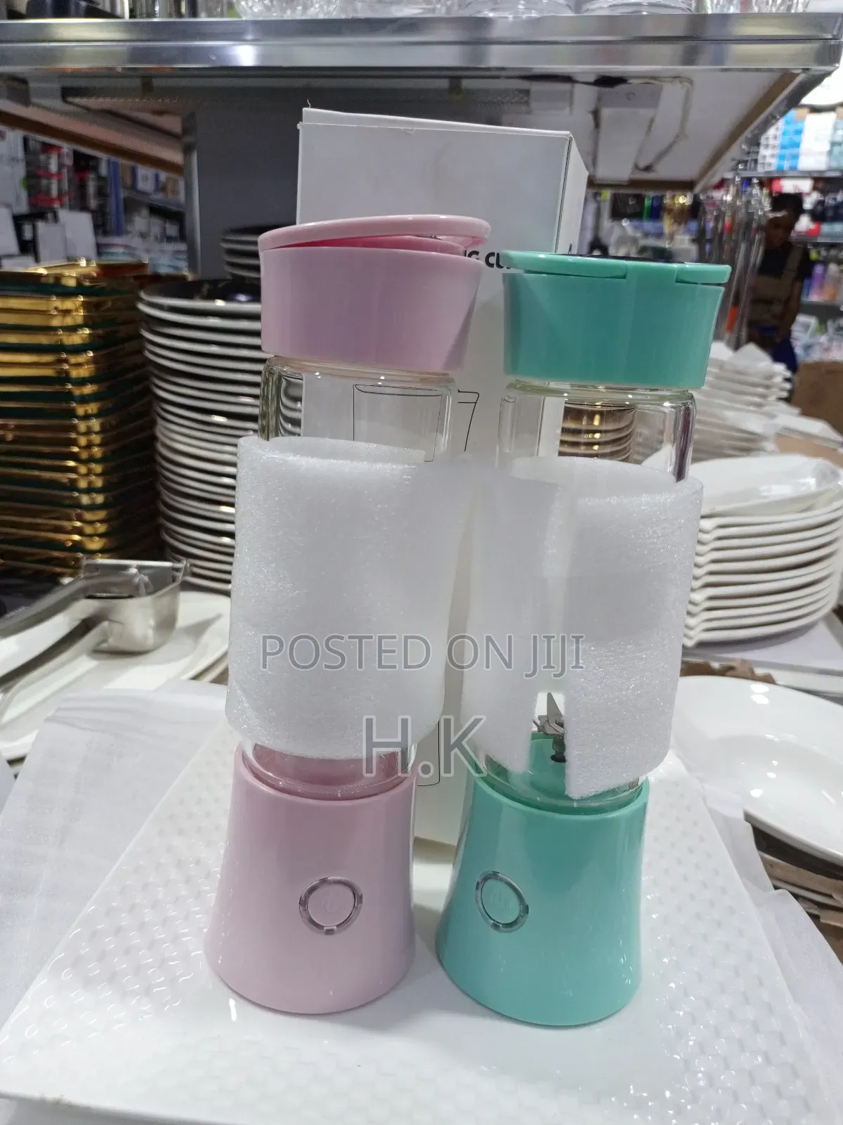 Rechargeable Portable Glass Juicer Cup