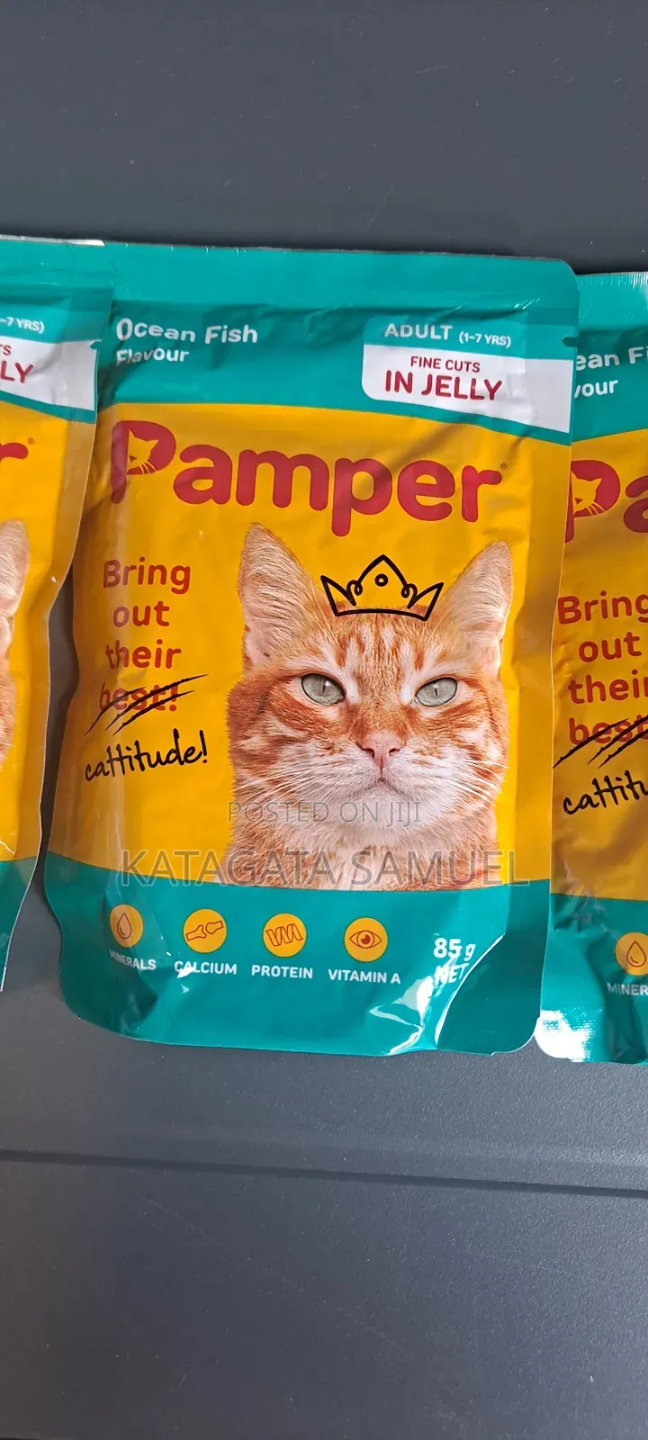 Pamper Ocean Fish in Jelly 85g