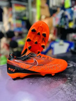 Orange Football Boots (Nike)