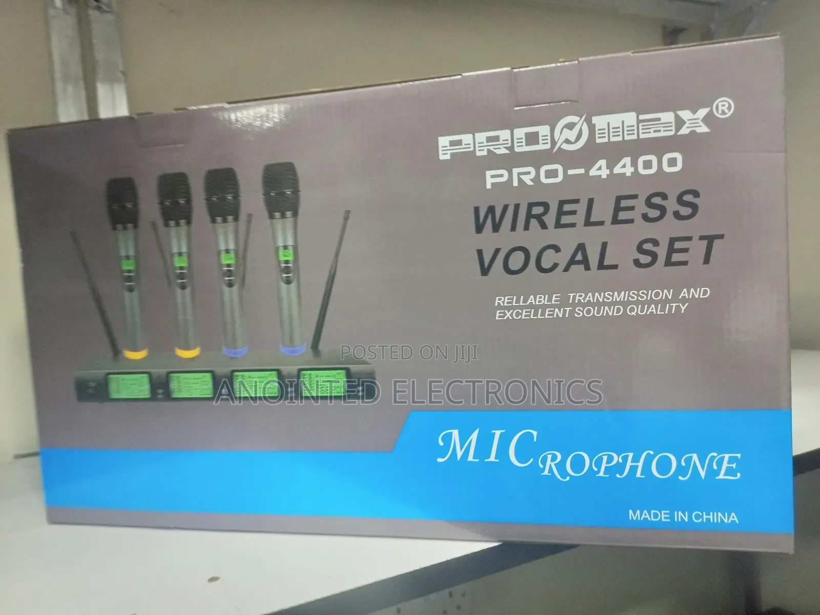 Pro Max Microphone With 5 Chanels