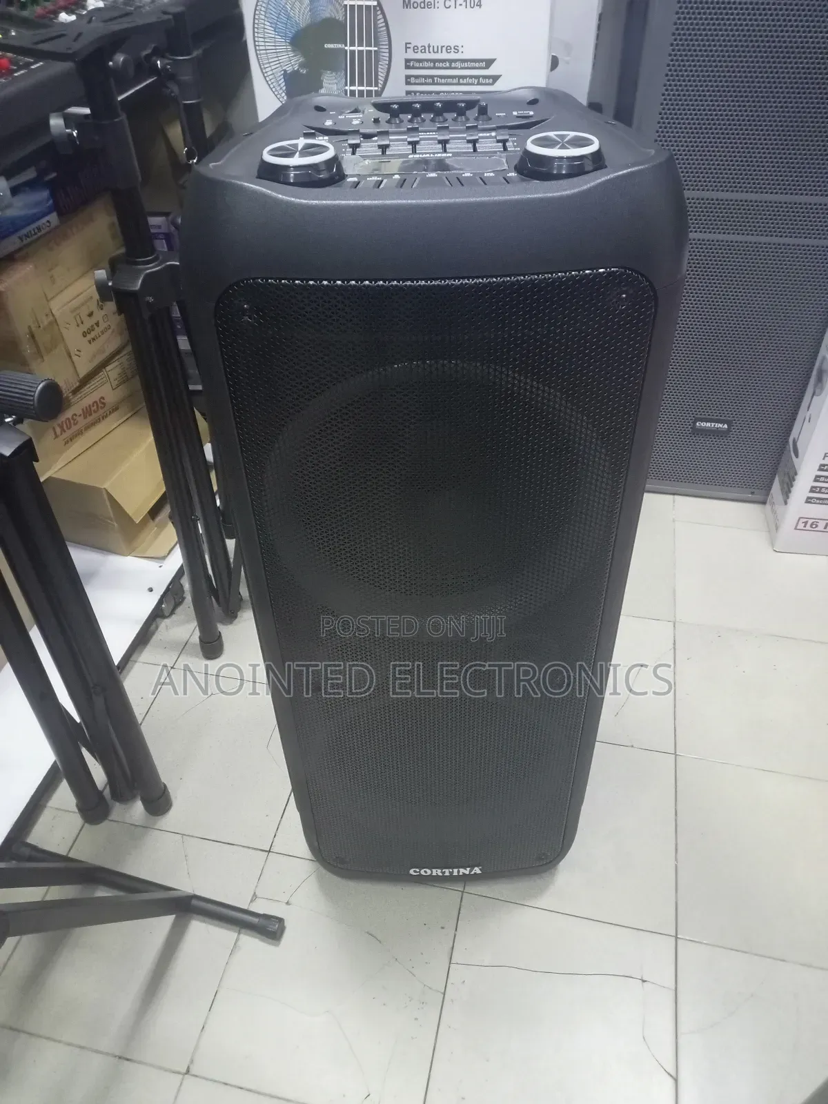 Cortina Double Speaker Rechargeable
