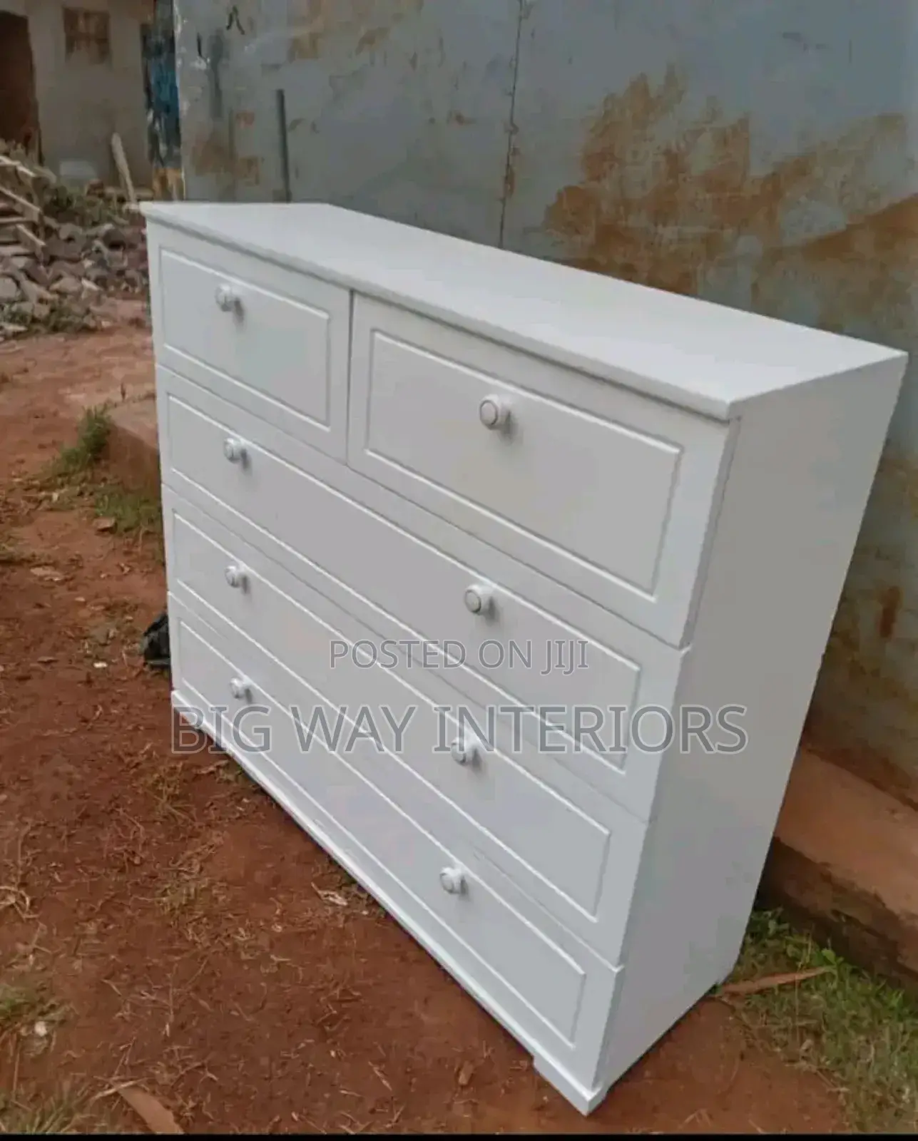Chest Drawer in White