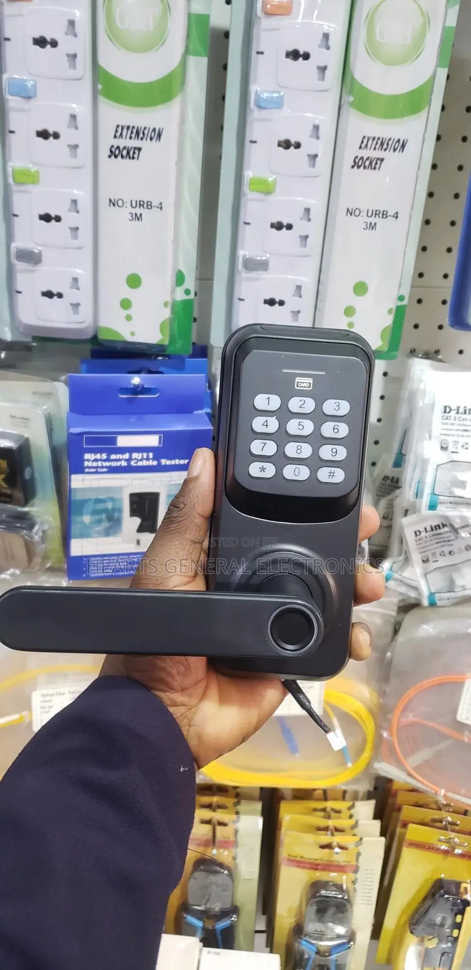 Smart Door Lock for Aluminium Doors