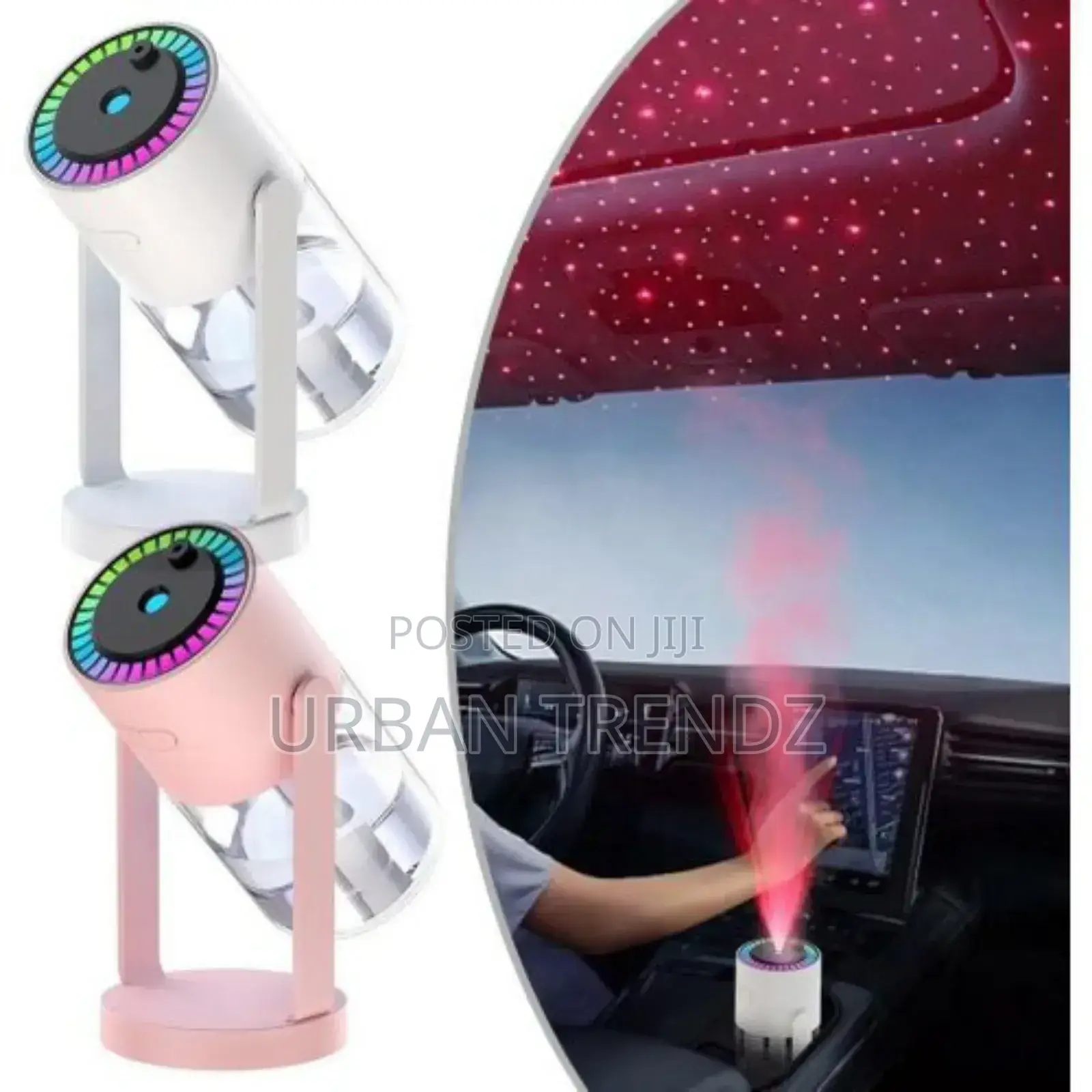 Portable Usb Home Car Ultrasonic Mist Maker Humidifier
