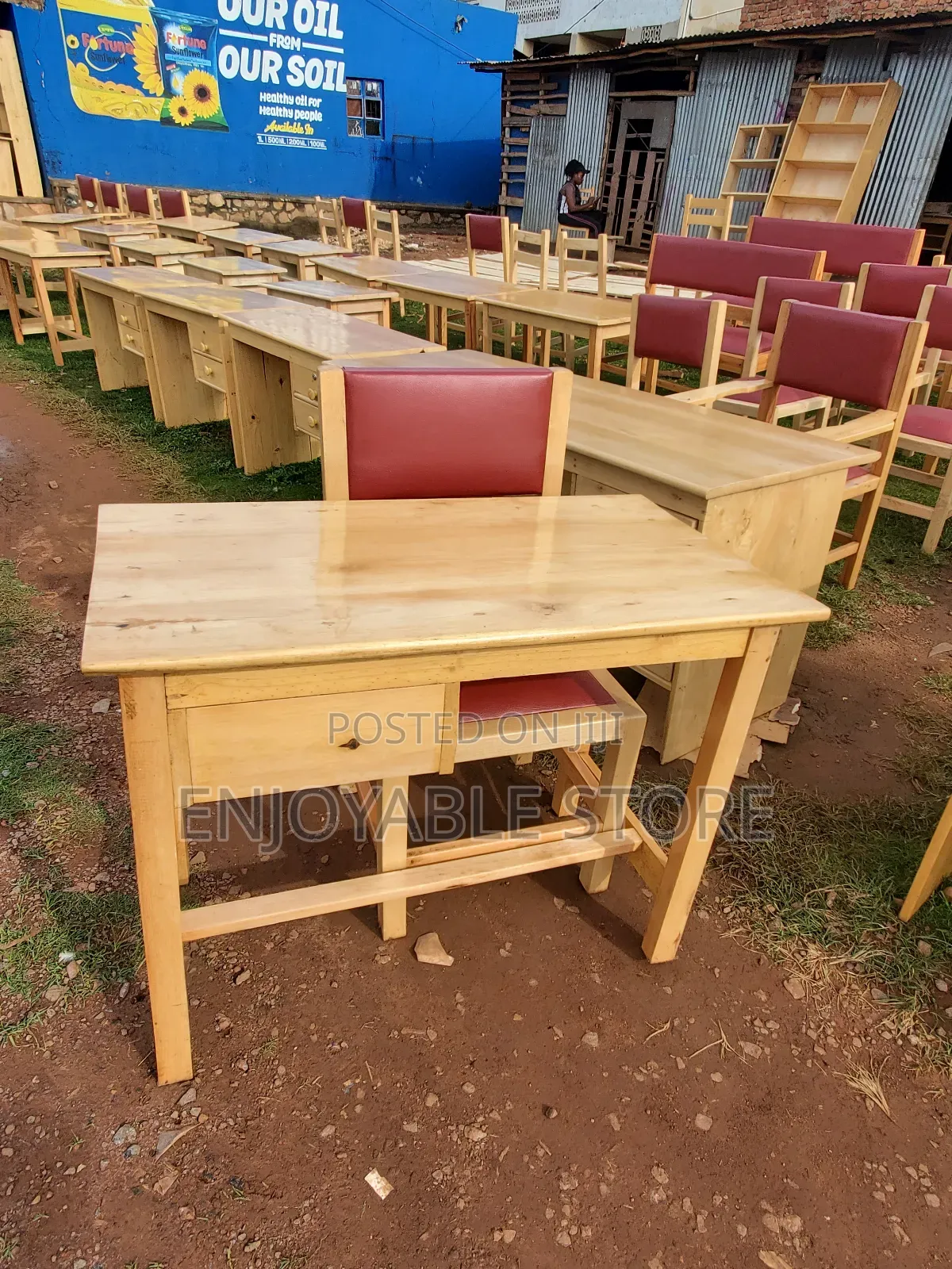 Office Chair and Office Table