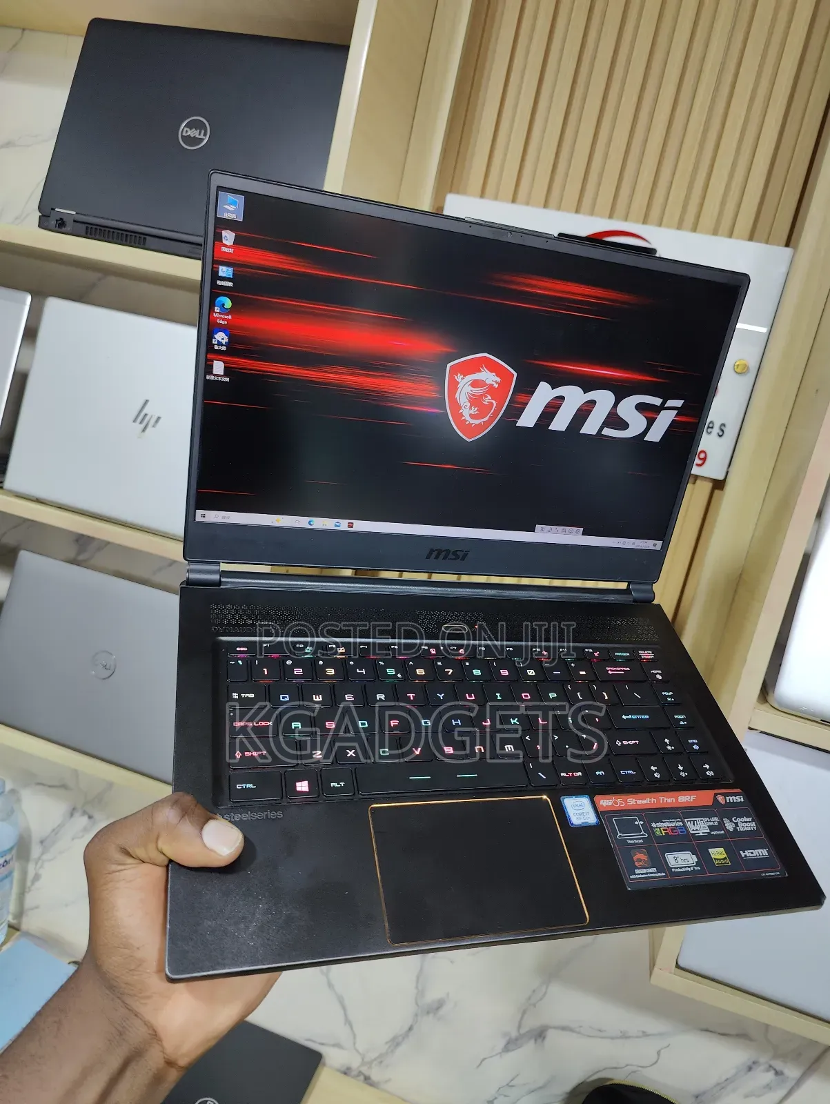 Laptop MSI Crosshair 15 B12U 16GB Intel Core I7 SSD 512GB