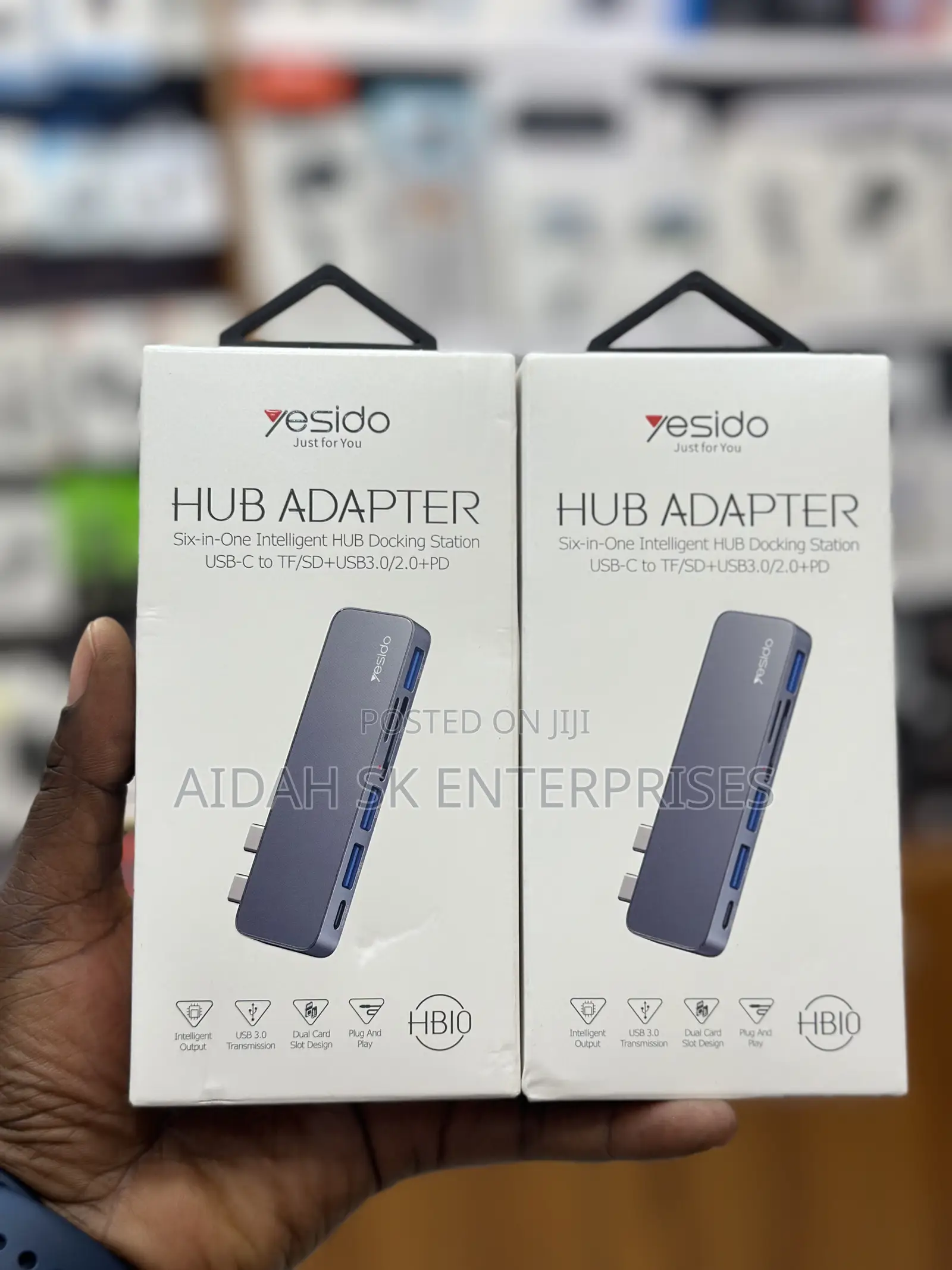 Yesido HB10 6-in-1 Hub Adapter