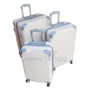 Waterproof Plastic Travel Suitcase Fashion Bag 3pieces Set