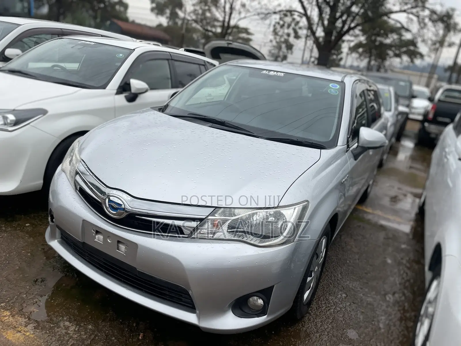 Toyota Corolla Fielder 2013 Silver