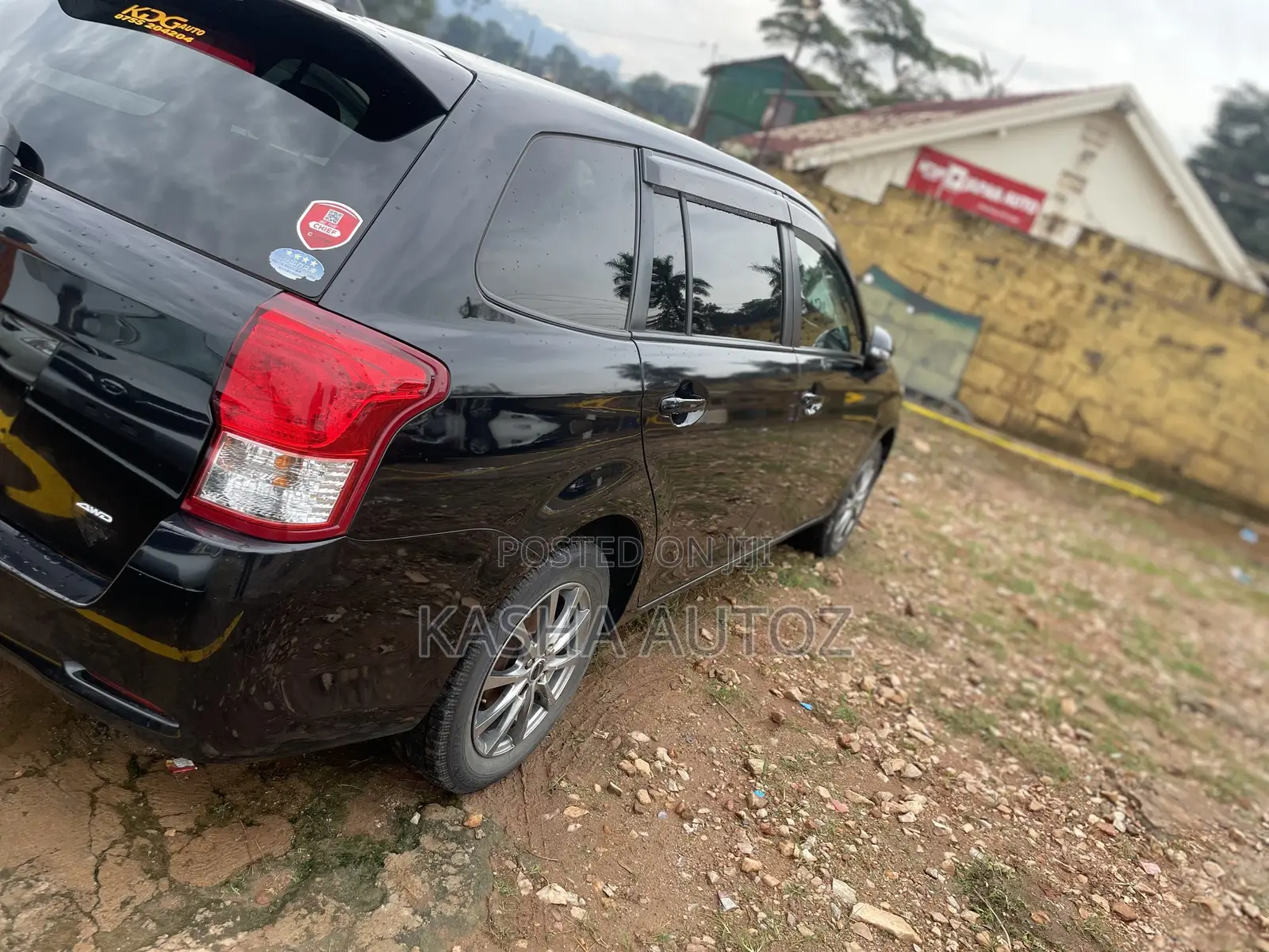 Toyota Corolla Fielder 2012 Black