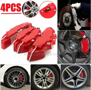 4pcs Red Brake Caliper Covers
