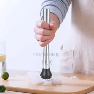Stainless Steel Ice Crushing Bar (Ice Muddler Stick)