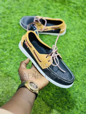 Original Men’S Platinum Sebago Moccasin
