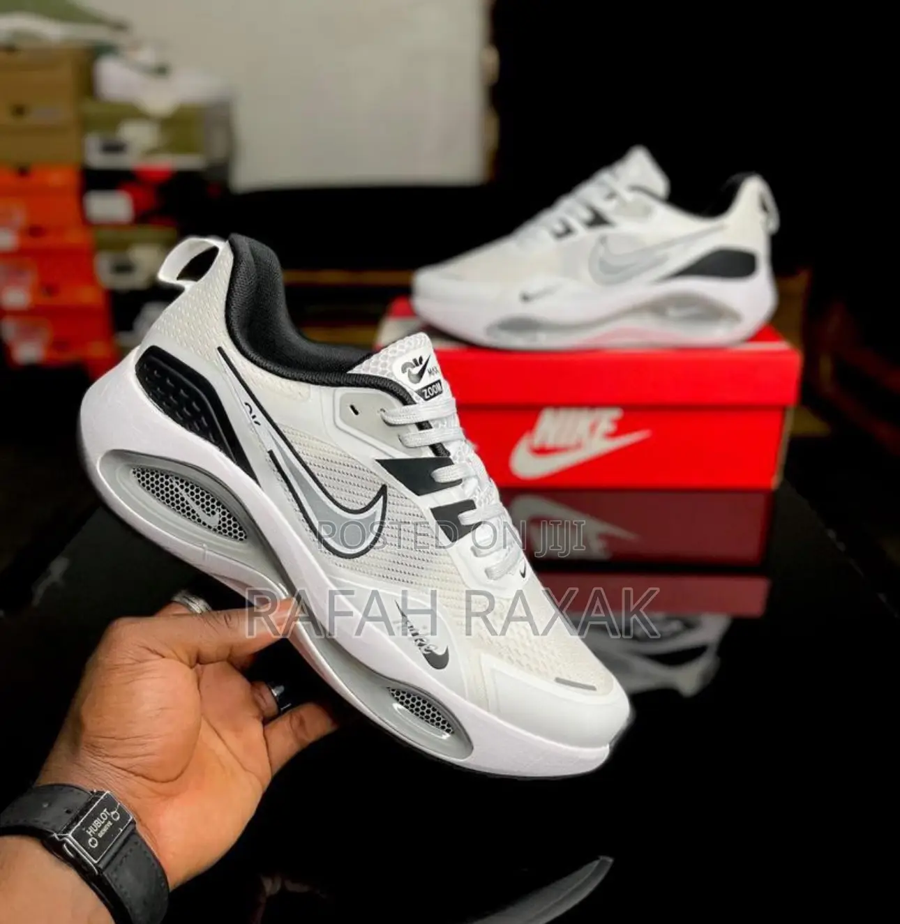 Original White Nike Air Zoom Winflow Running Sneakers
