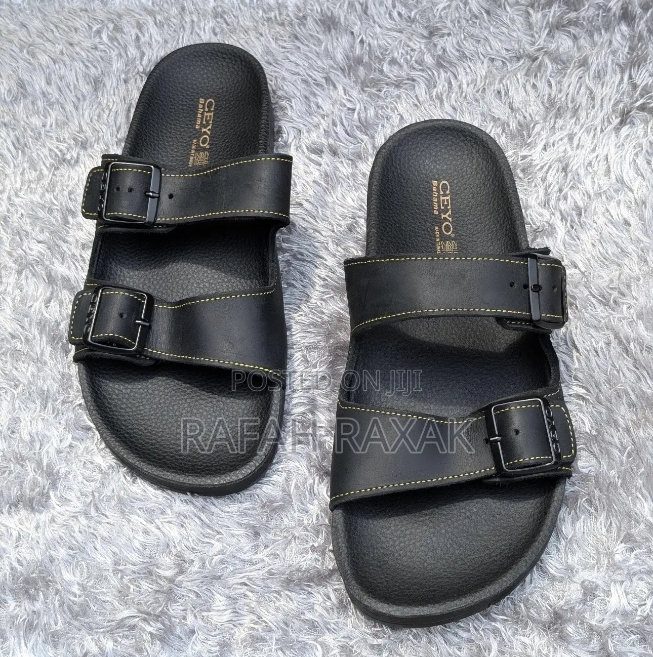 Original Classic CEYO Bahama Double Strap Buckle Sandals