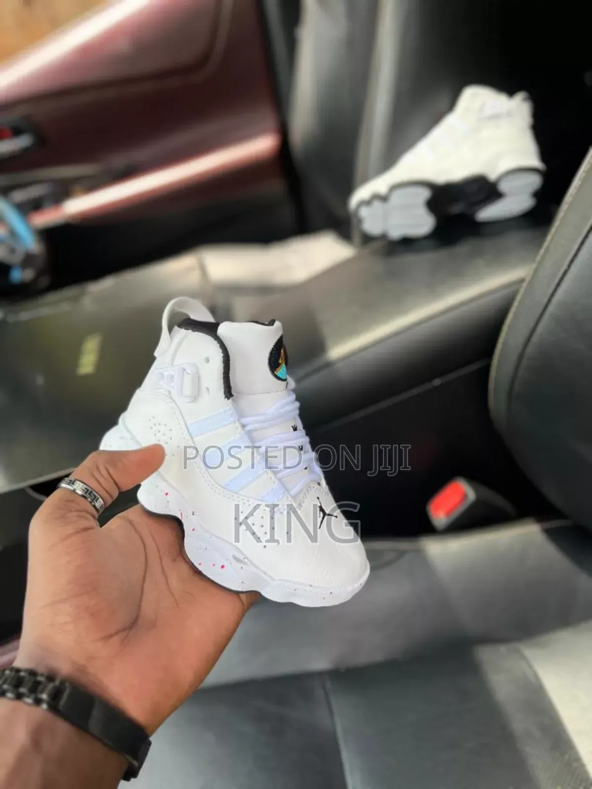 Solid Kids Sneakers. Kids Jordans