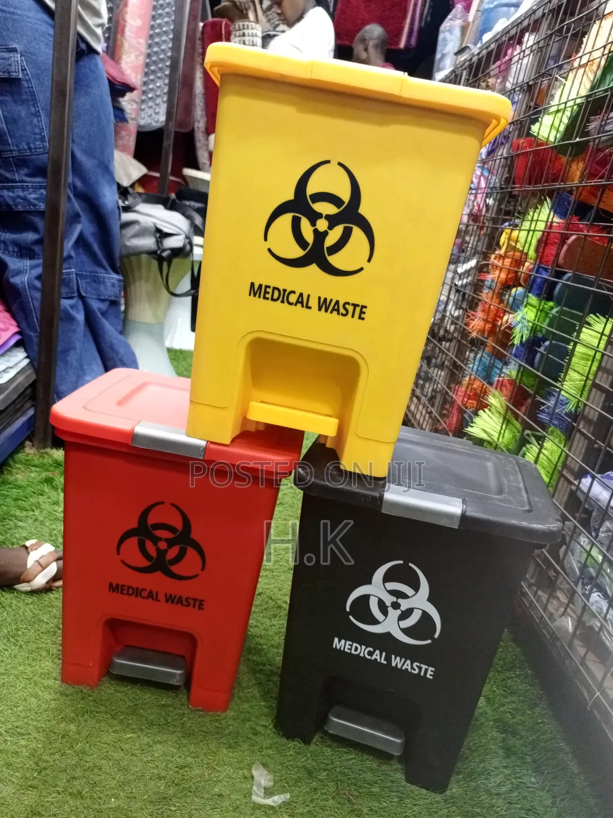 15l Foot Pedal Medical Waste Bin