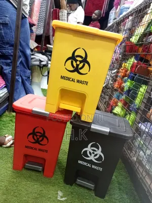 15l Foot Pedal Medical Waste Bin