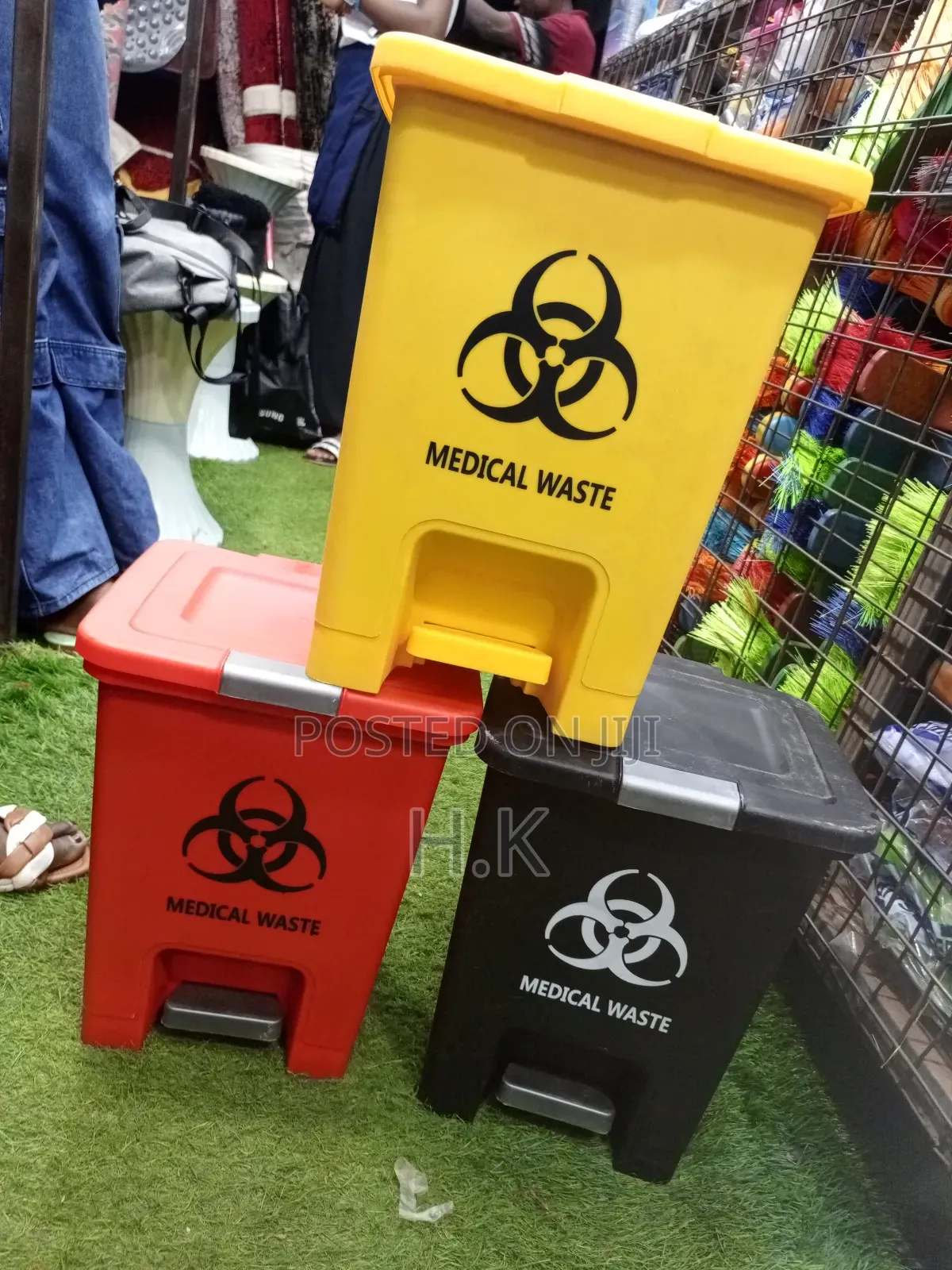 15l Foot Pedal Medical Waste Bin