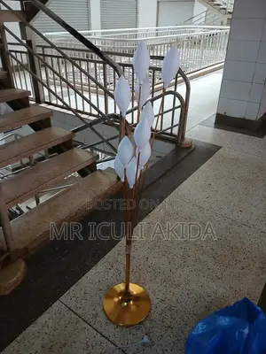 10pc Warm Lot Gold Chandlier Bedside/Event Deco Pillar Light