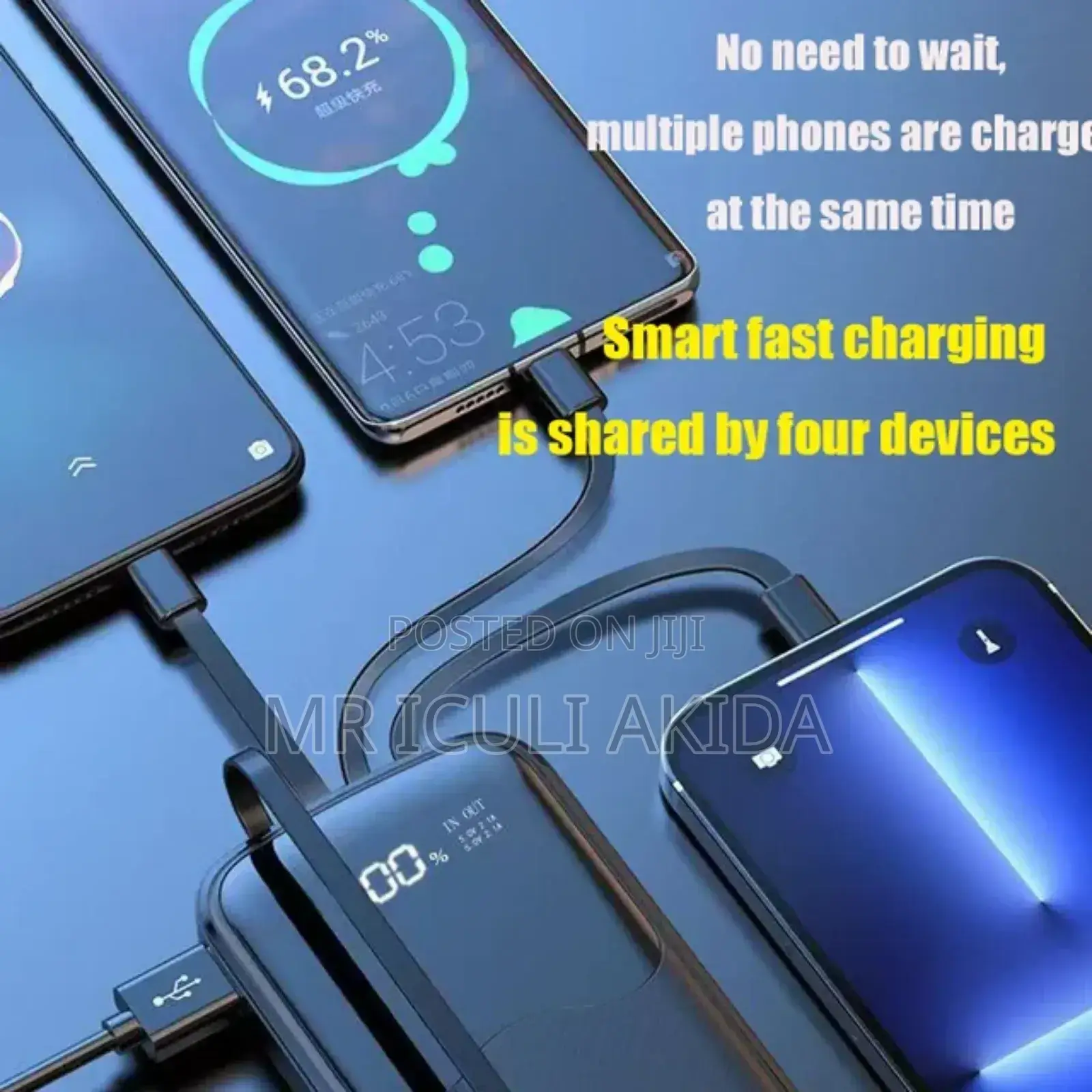Oraimo 3in1 20000mah Super Fast Charging Power Bank