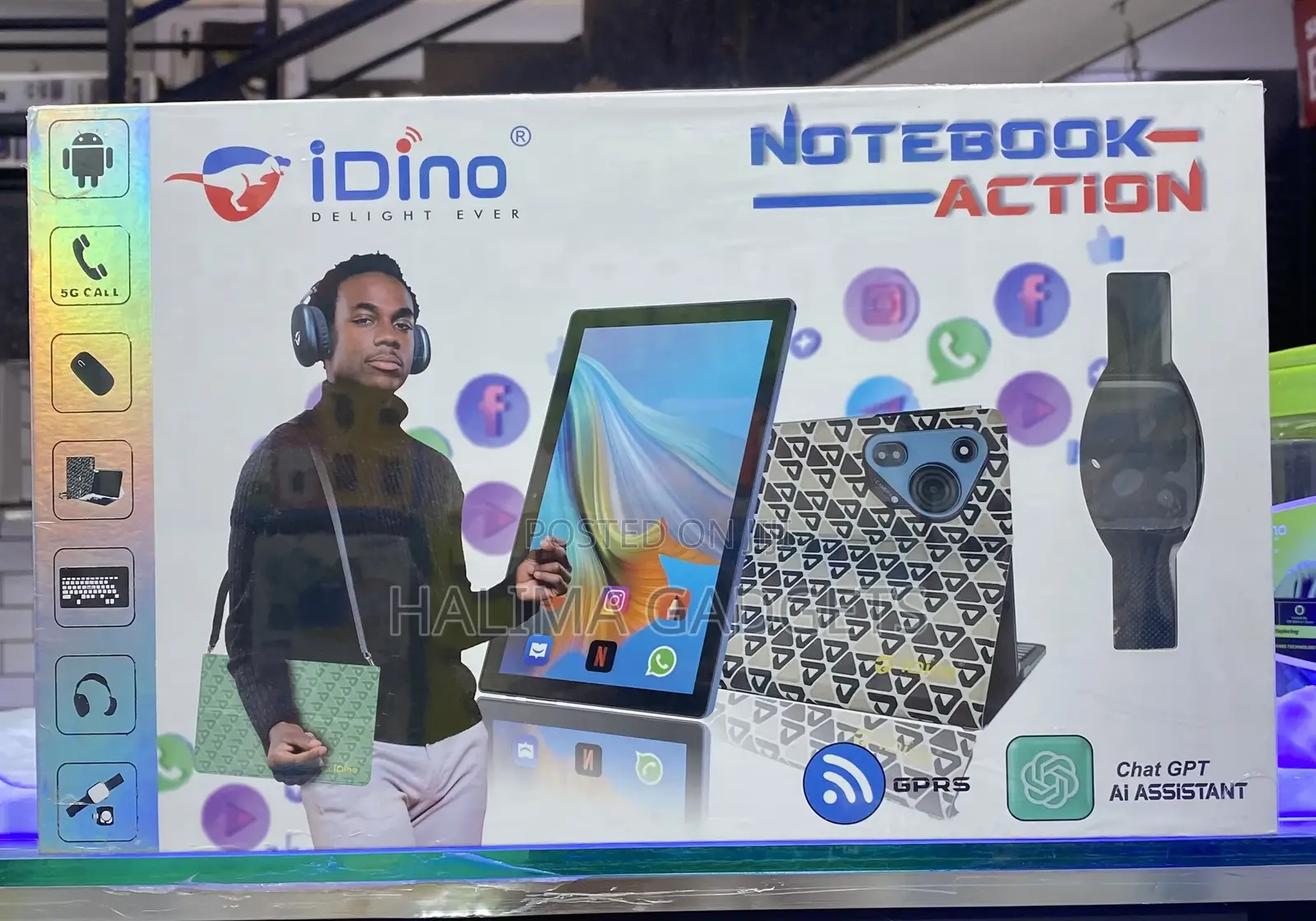 New Idino Notebook 9 512 GB Black