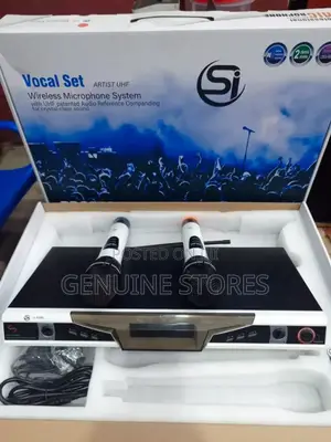Si Double Professional Wireless Microphones