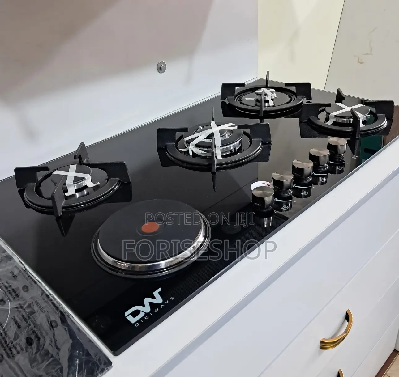 Digiwave 4gas 1electric Built in Hob
