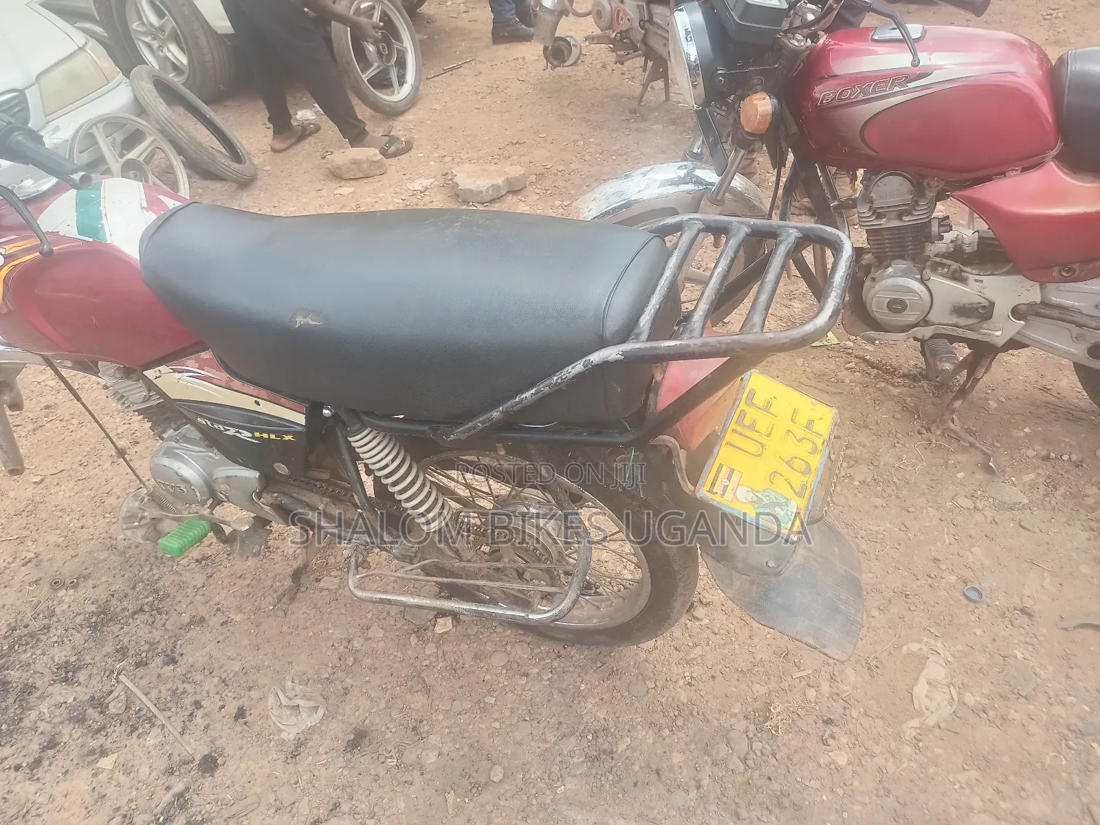 TVS XL 100 2019 Red