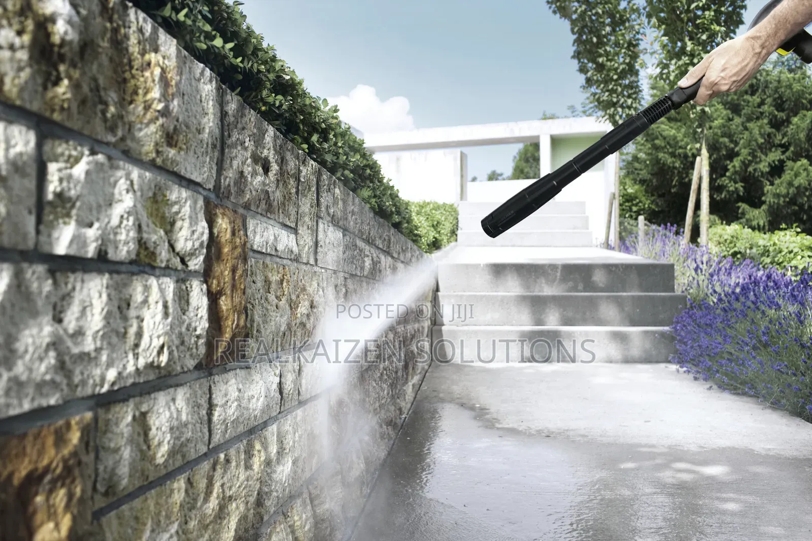 German KÄRCHER Petrol Powered High Pressure Washer 180 Bar