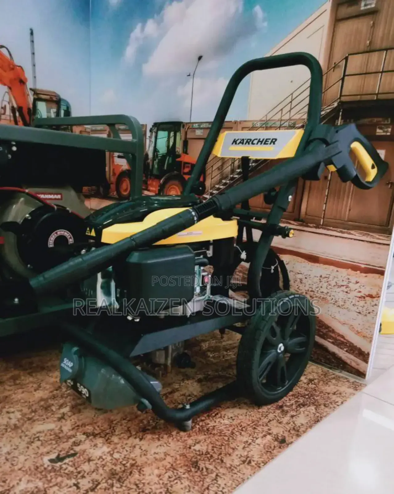 German KÄRCHER Petrol Powered High Pressure Washer 180 Bar