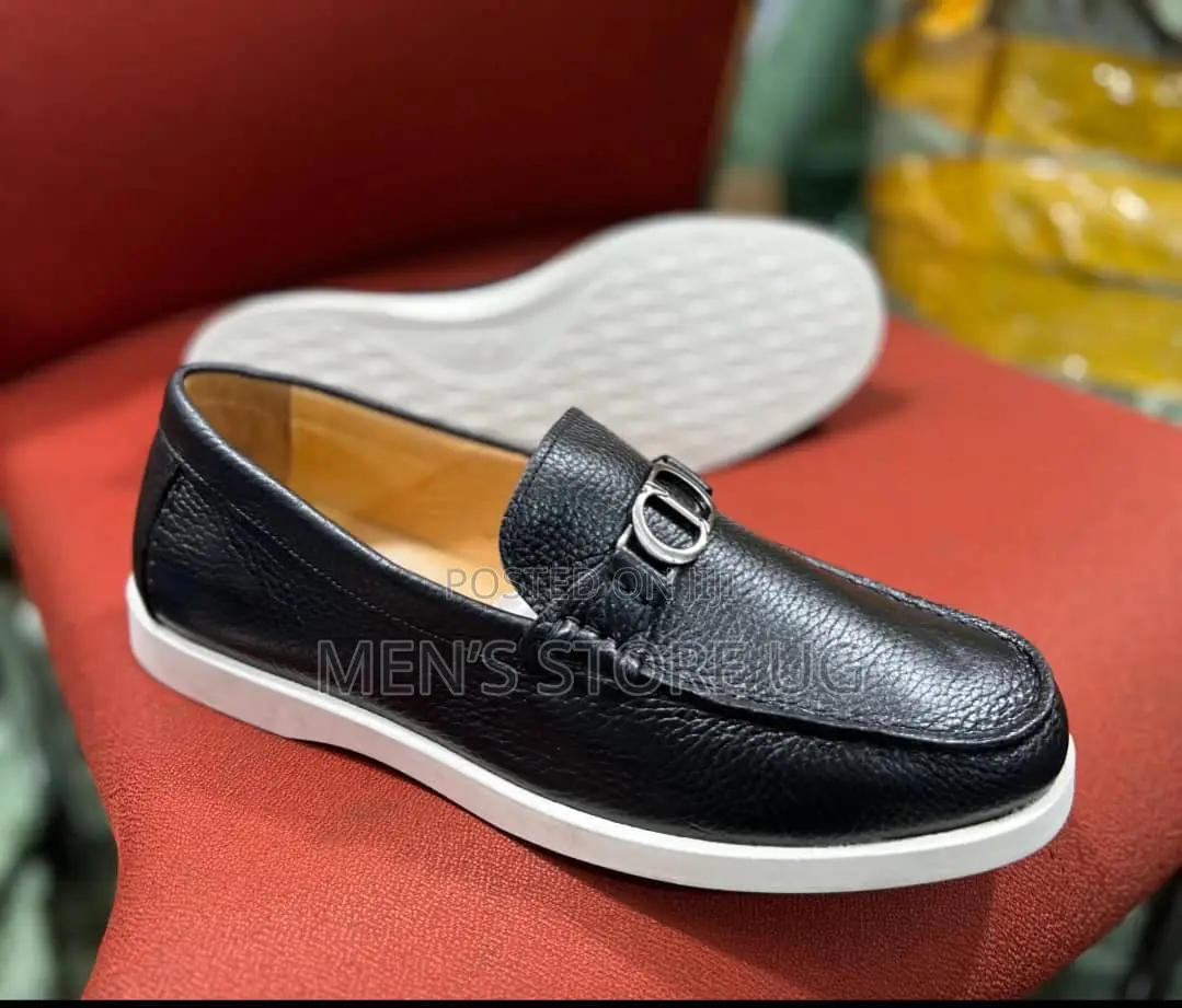 Men’S Genuine Luxury Leather Christian Dior Loafers