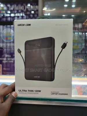 Greenlion Ultra Thin 120watts Laptop/Phone Power Bank