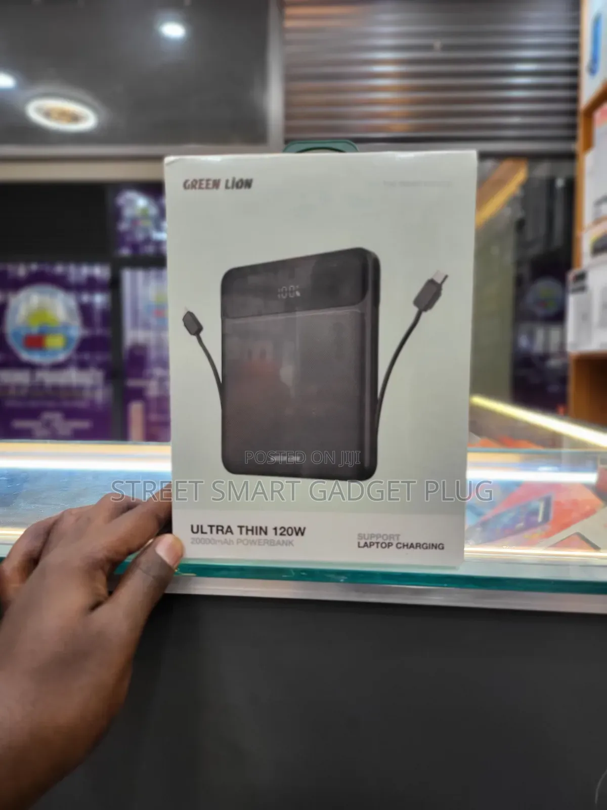 Greenlion Ultra Thin 120watts Laptop/Phone Power Bank