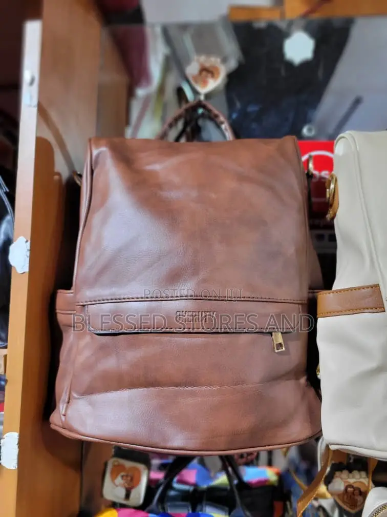 Ladies Leather Back Pack Bags