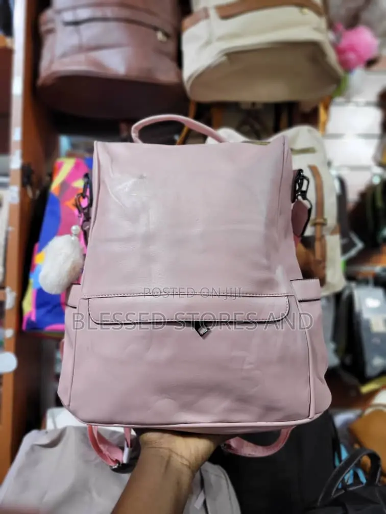 Ladies Leather Back Pack Bags
