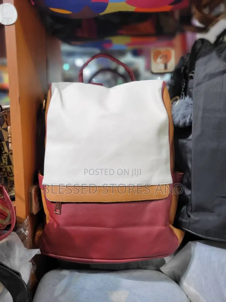 Ladies Leather Back Pack Bags