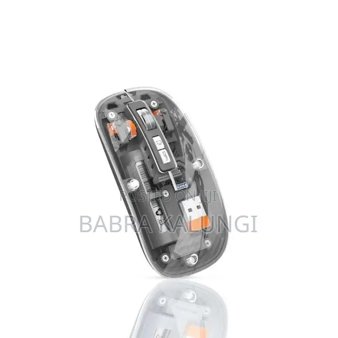 Green Lion Wireless Bluetooth Transparent Mouse 2400dpi