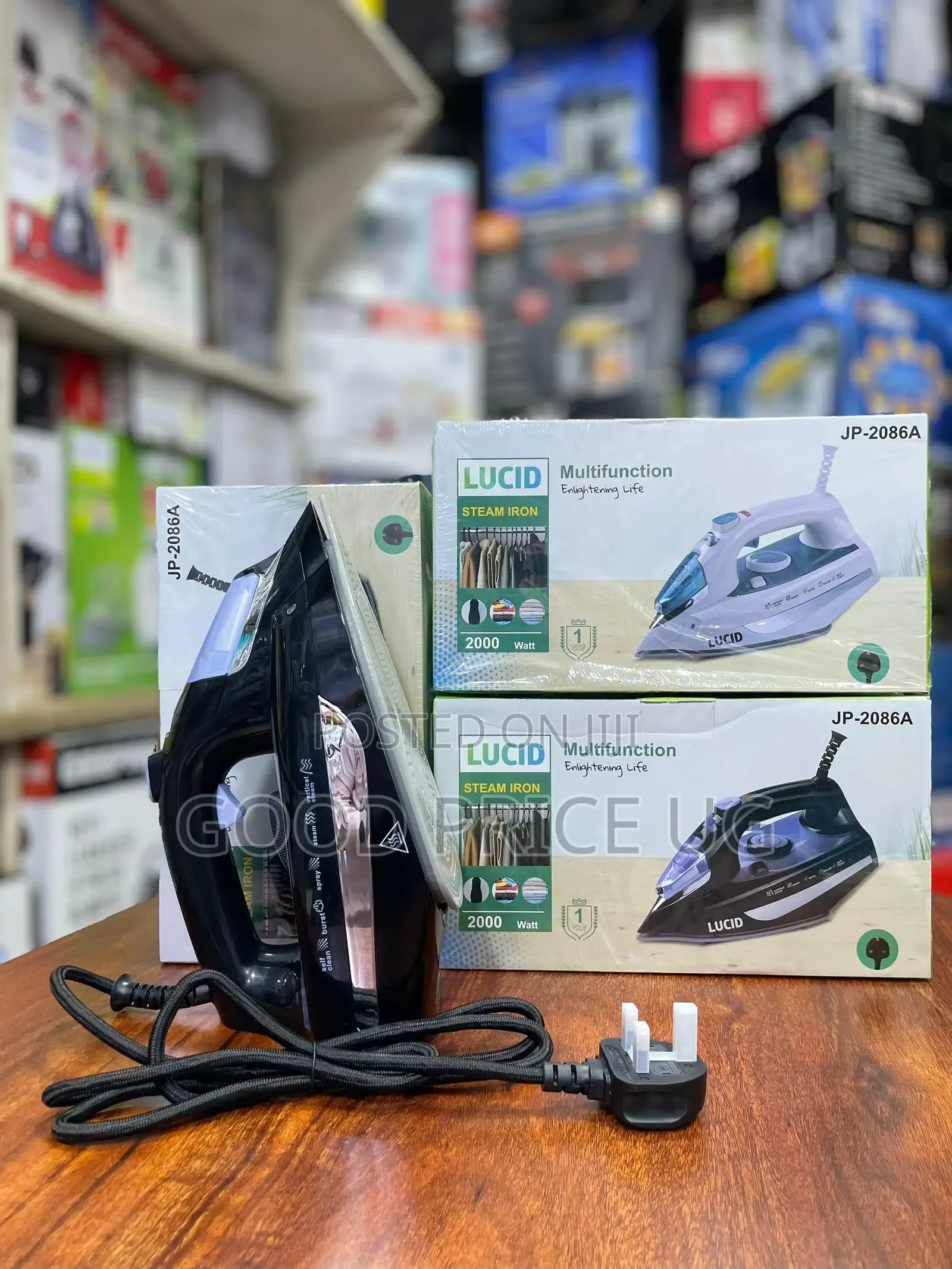 Lucid Steam Iron Jp-2086a
