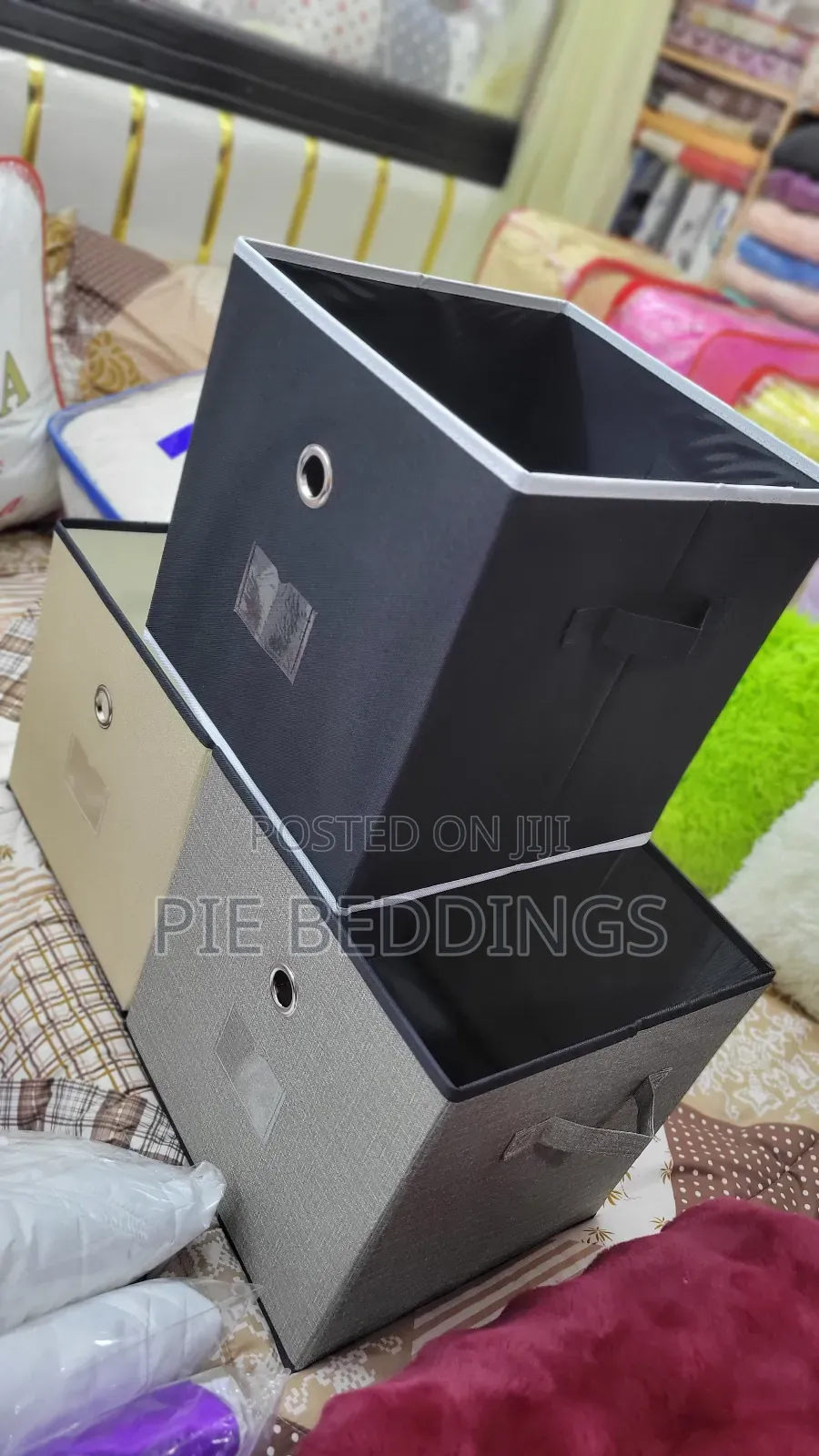 Open Laundry Boxes