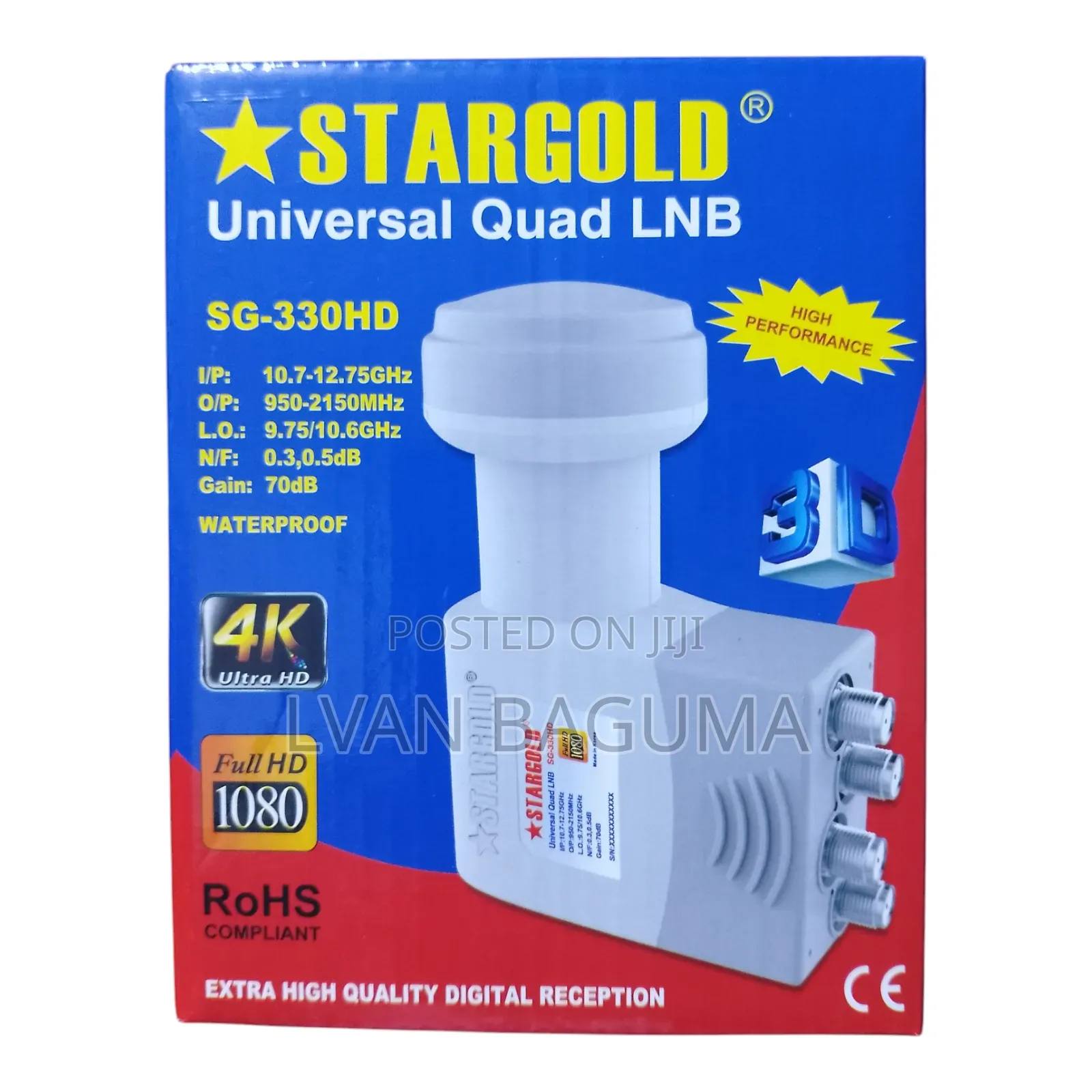 4 Way LNB - Super Quality Signal Reception