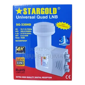4 Way LNB - Super Quality Signal Reception