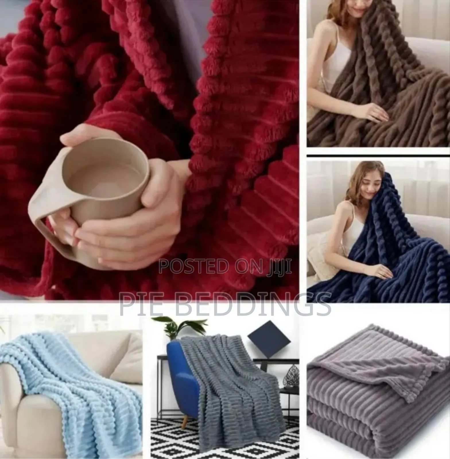 Warm Plain Soft Blankets