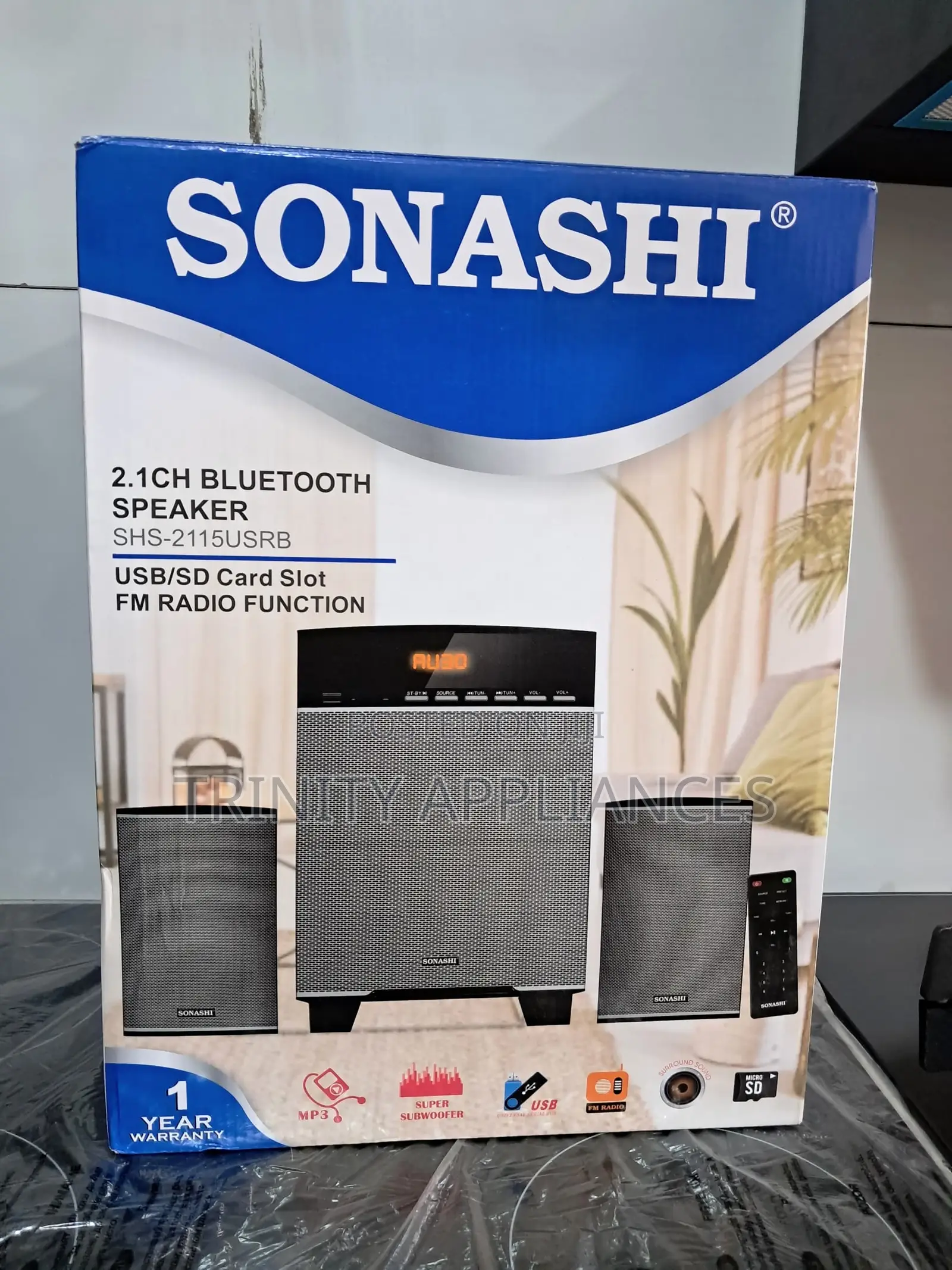 Sonashi 2.1ch Multimedia Bluetooth Speaker