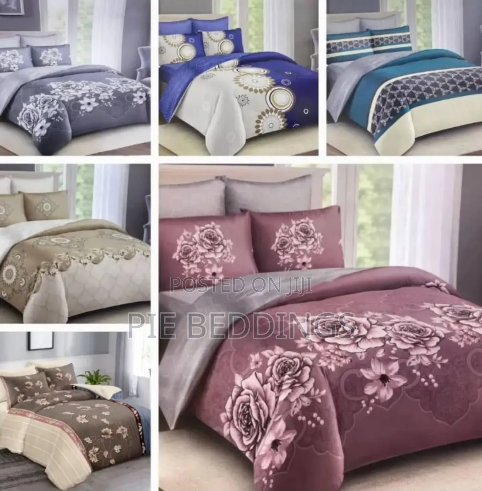 New 4pc Kingsize Bedcover