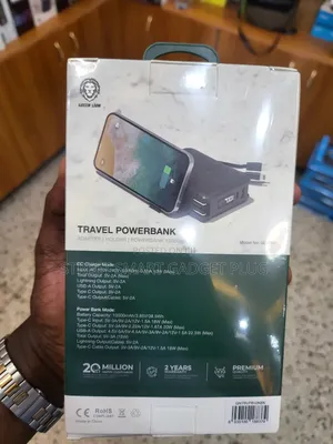 GREENLION LION Travel Power Bank Adapter/Charger [10,000mah]