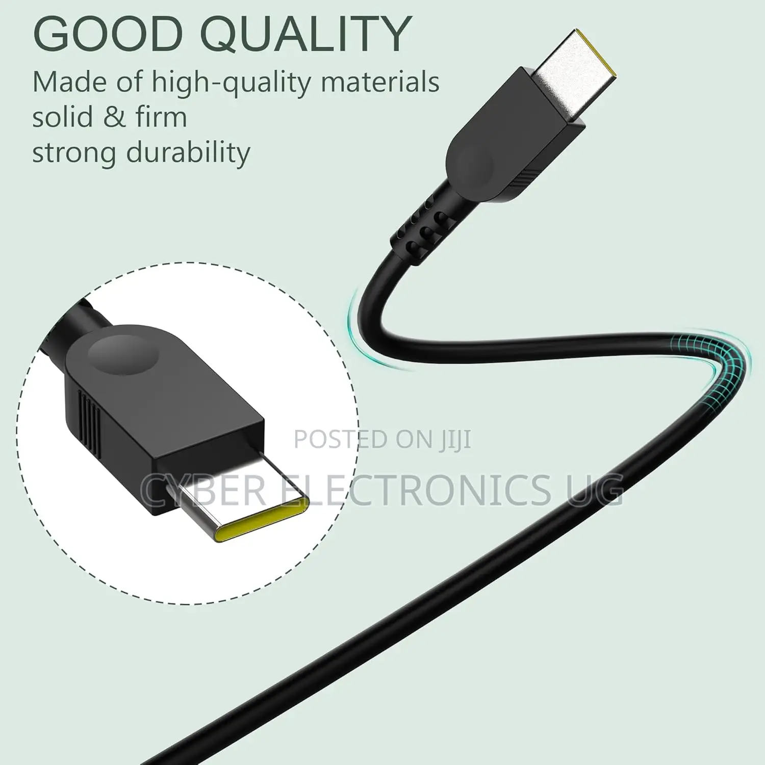 65W USB C Laptop Charger for Lenovo Thinkpad Yoga Chromebook